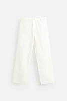 PANTALON CHINO À CHEVRONS
