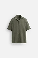 CHEMISE STRUCTURÉE JACQUARD