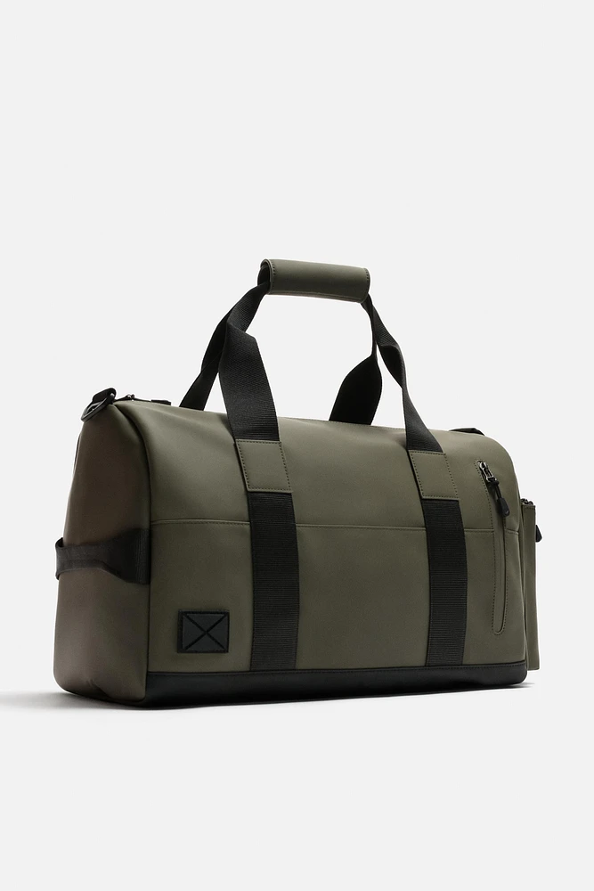 RUBBERIZED TRAVEL BAG