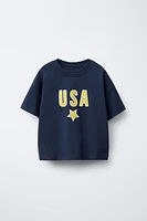 T-SHIRT WITH PATCH
