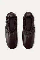 100% LEATHER LIMITED EDITION BALLERINAS