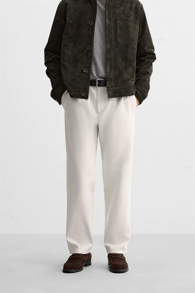 TEXTURED PANTS