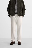 TEXTURED PANTS