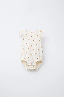 TWO-PACK OF ICE CREAM PRINTED BODYSUITS