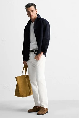 LEATHER SADDLE LOAFERS LIMITED EDITION