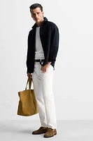 LEATHER SADDLE LOAFERS LIMITED EDITION