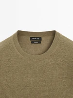 Pull en maille 100 % lin