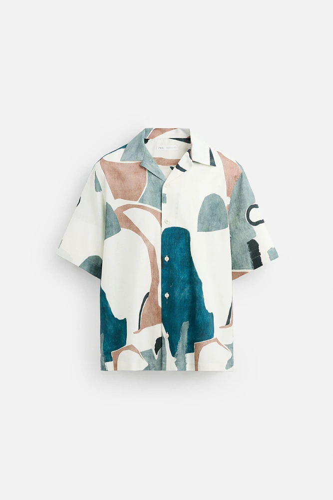 ABSTRACT PRINT SHIRT