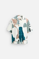 ABSTRACT PRINT SHIRT