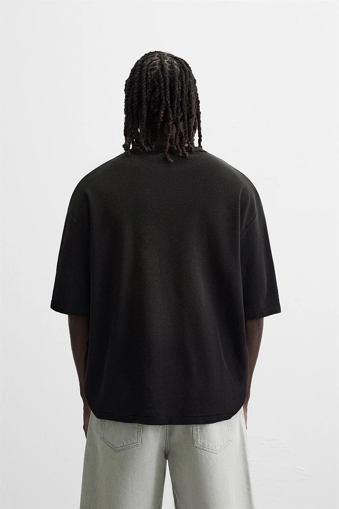 T-SHIRT DÉLAVÉ POINT