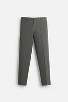 HOUNDSTOOTH SUIT PANTS