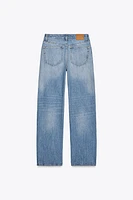 JEAN TRF DROIT À TAILLE MI-HAUTE