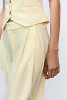DOUBLE PLEAT SUIT PANTS