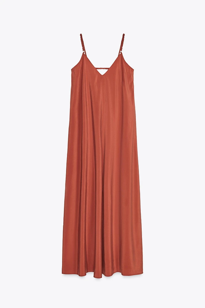 LONG STRAPPY DRESS