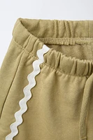 WAVY PLUSH SHORTS
