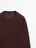 Pull léger en maille 100 % lin