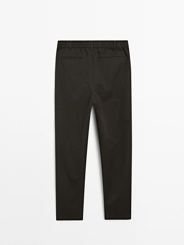 Pantalon de jogging en coton mélang
