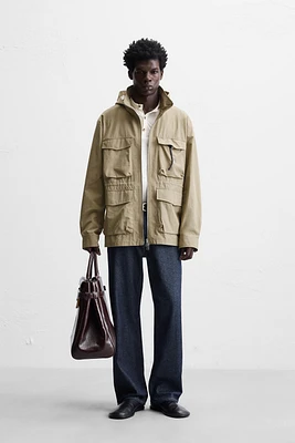 TECHNICAL PARKA WITH POCKETS