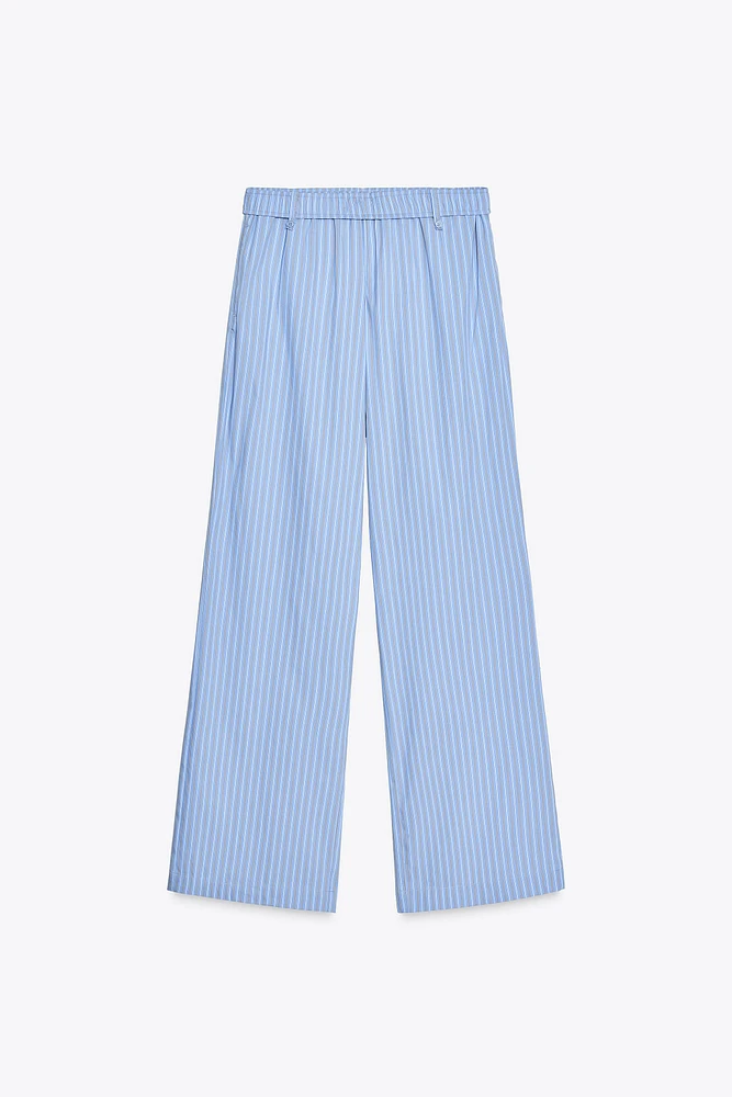 PANTALON DE STYLE PYJAMA À RAYURES