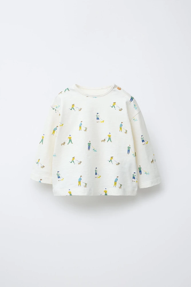 DOG PRINT T-SHIRT