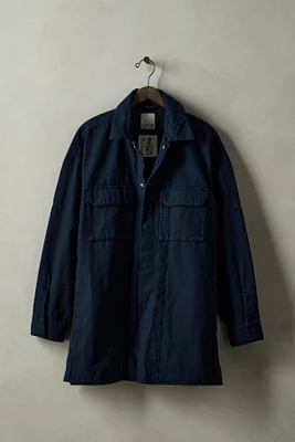 WASHED CANVAS OVERSHIRT X SR_A
