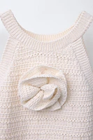 CROCHET KNIT TOP