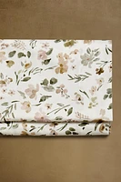 DRAP DE DESSUS SATIN IMPRIMÉ FLEUR