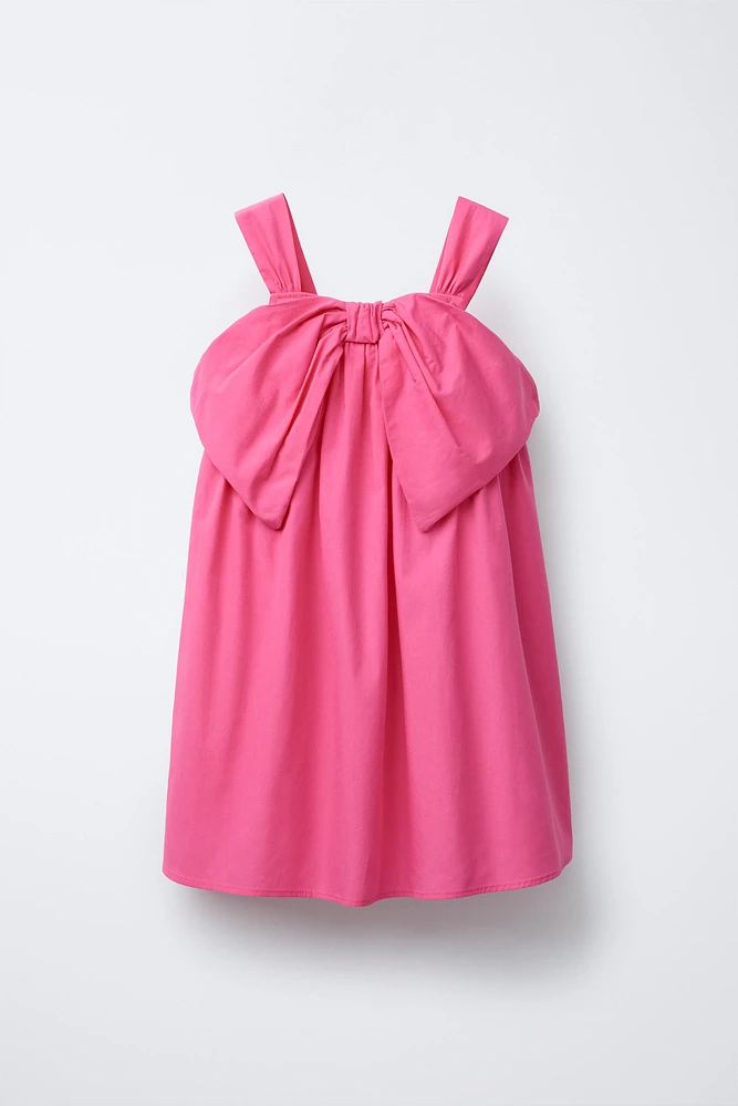 DRESS WITH MAXI BOW