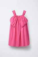 DRESS WITH MAXI BOW