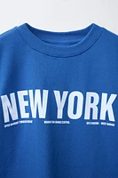 TEXT PRINT T-SHIRT