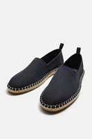 ESPADRILLE EN TISSU MAILLE