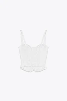 TOP STYLE CORSET BRODÉ