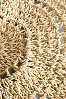 SET DE TABLE ROND CROCHET