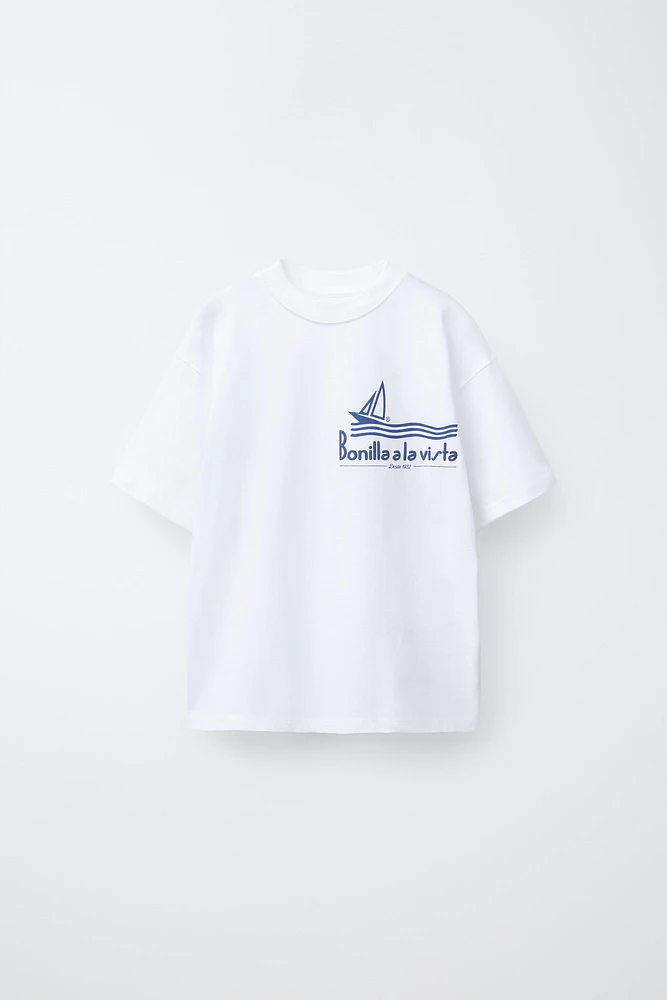 T-SHIRT IMPRIMÉ BONILLA A LA VISTA ® X ZARA