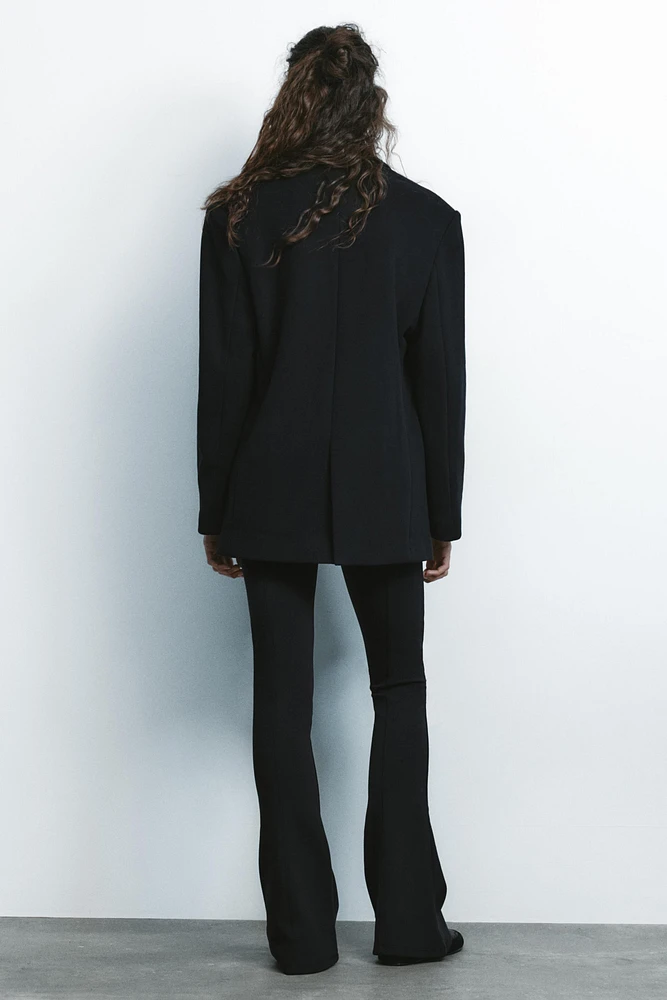 INTERLOCK FLARE LEGGINGS