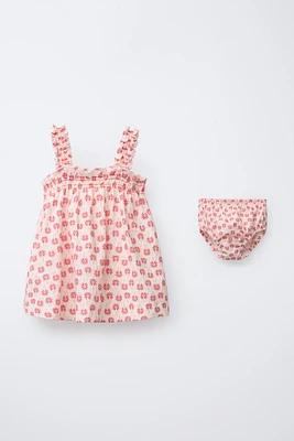 ROBE ET CULOTTE PALMIERS