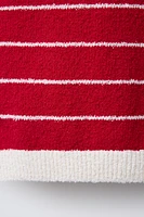 STRIPED TOWEL EFFECT TOP