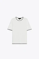 TRIM KNIT TOP