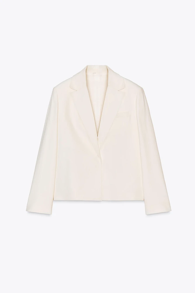 ZW COLLECTION TOPSTITCHED BLAZER