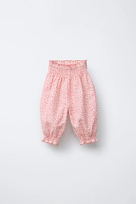 FLORAL JOGGING PANTS