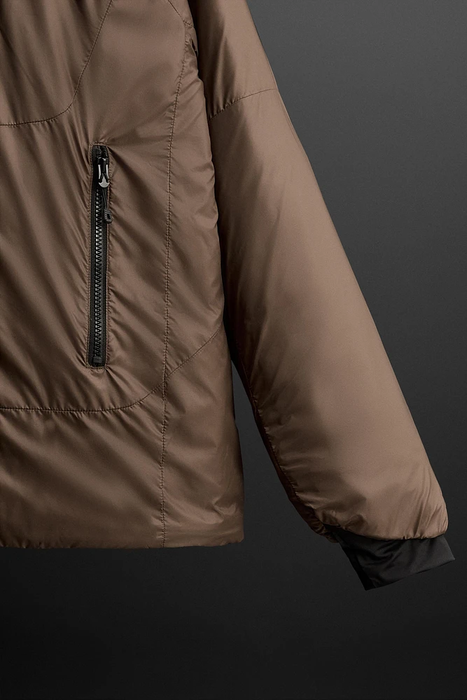 LAYERED PADDED JACKET