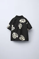 LEAF PRINT SHIRT