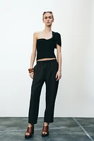 ELASTIC WAIST PANTS