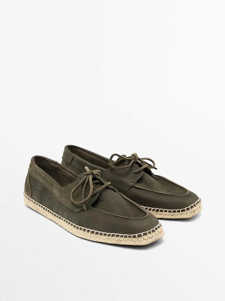Espadrilles with bow