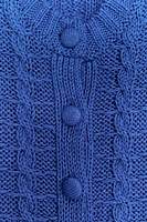 GILET EN MAILLE À MANCHES COURTES
