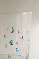 VERRE EN VERRE RECYCLABLE MOTIF