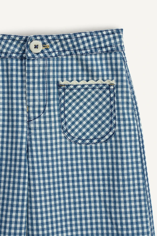 LIMITED EDITION GINGHAM PANTS