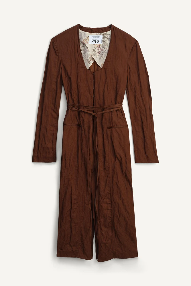 LIMITED EDITION TEXTURED FROCK COAT