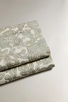 DRAP DE DESSUS SATIN PAISLEY