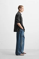 CHEMISE STRUCTURÉE COTON - LIN